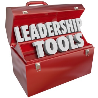 Werkzeugkasten oder Tools für Führungskräfte